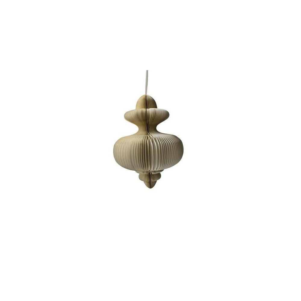 ORNAMENTO TULIP PIGHEVOLE H.50 D.44 BIANCA